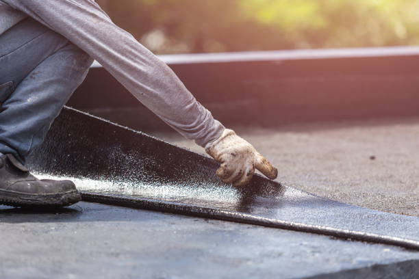 Professional Exterior Waterproofing technician working in Thorsby, AL